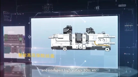 Unidad de desconexión de batería automotriz de nueva energía, centro de Control de alto y bajo voltaje, portafusibles para coche, bloques de relé