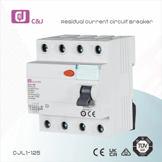 Disyuntor de corriente residual, RCCB, ELCB, tipo CA electromagnético RTF1l